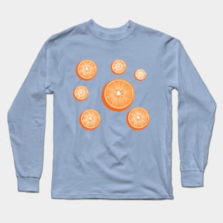 Constellation of Oranges by Cricky Long Sleeve T-Shirt